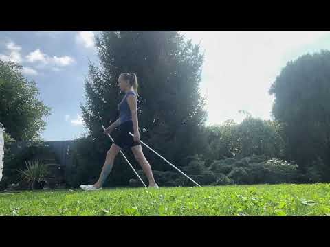 Видео: #скандинавскаяходьба #nordicwalking #урок 1