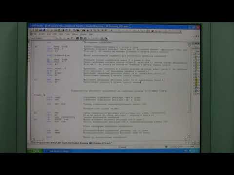 Видео: Программирование AVR на языке Ассемблер, часть 5.2. "Реверс бегущих огней"