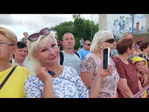 Видео: 100 лет Березинскому р-ну. 1ч. 20 июля 2024г. Парад по главной улице! Березино.