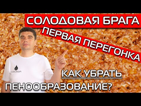 Видео: СОЛОДОВАЯ БРАГА! ПЕРВАЯ ПЕРЕГОНКА СЫРЦА НА 1,5" КОЛОННЕ