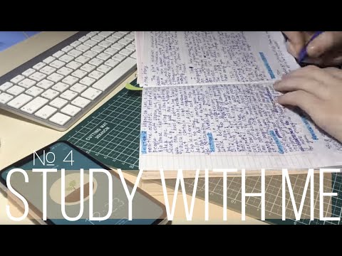 Видео: study with me rus - учись со мной № 4