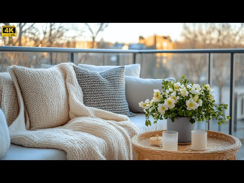 Видео: Уютные весенние идеи декора для маленького балкона в скандинавском стиле, которые поразят вас!