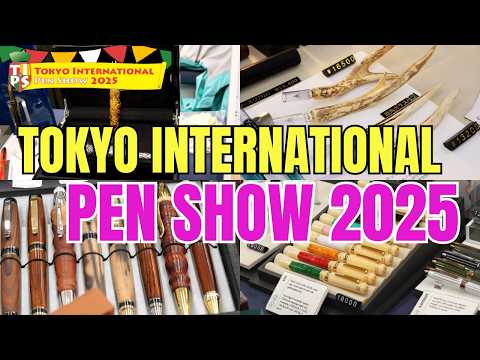 Видео: ТУР «Токийская международная выставка ручек 2025» | Небеса перьевых ручек | ЭЛЕГАНТНЫЕ КОЛЛЕКЦИИ