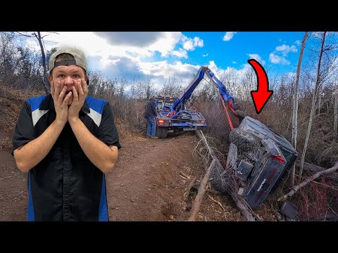 Видео: Восстановление уничтожает эвакуатор стоимостью 100 000 долларов