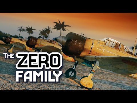 Видео: Семья ZERO / War Thunder