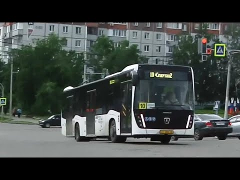 Видео: Автобусом 10 на Спартак-2