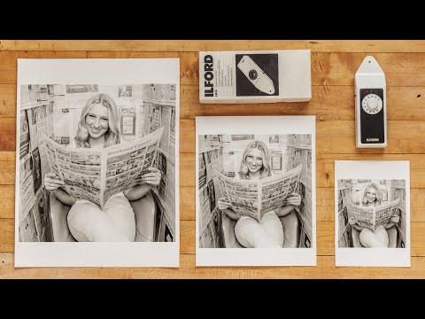 Видео: Советы по печати в фотолаборатории: как легко масштабировать черно-белые отпечатки