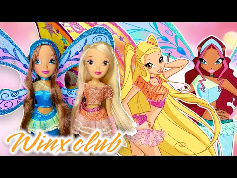 Видео: Распаковка посылок Винкс 💛 Новые куклы и фигурки Winx Club