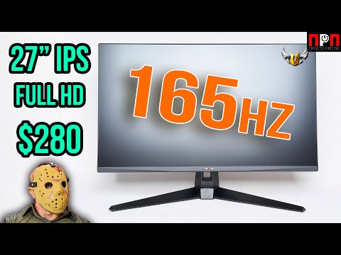 Видео: 165Hz в массы!!! Asus TUF Gaming VG279Q1A.