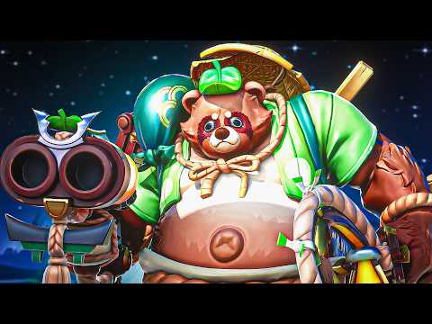 Видео: НОВЫЙ ЛЕГЕНДАРНЫЙ ТУРСИН «ТАНУКИ» | Overwatch 2