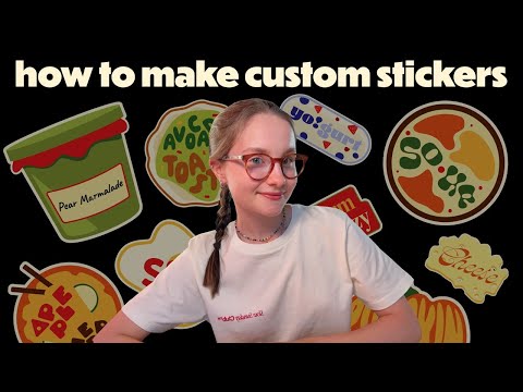 Видео: создание крутых наклеек в Adobe Illustrator | руководство, графический дизайн