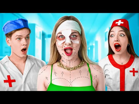 Видео: Бедная VS Богатая Больница || Я Вышла Из Комы