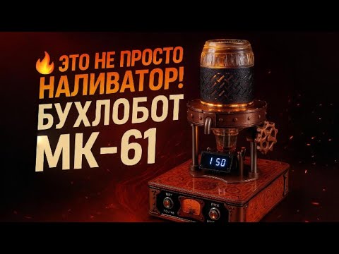 Видео: Бухлобот МК-61 — наливатор нового поколения. Обзор функций (Часть 1)