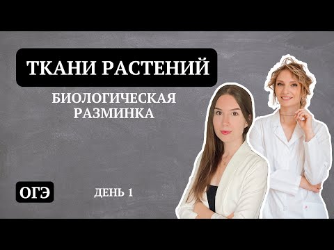 Видео: День 1. Ткани растений | ОГЭ