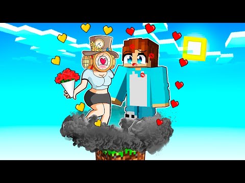 Видео: МАЙНКРАФТ НО КЛОКВУМЕН ВЛЮБИЛАСЬ В МЕНЯ НА ОДНОМ БЛОКЕ В МАЙНКРАФТ! КРАСЯ CLOCKWOMAN MINECRAFT