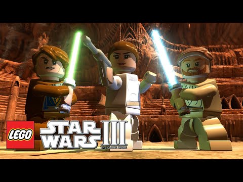 Видео: Lego Star Wars III: The Clone Wars (PC) - Пролог: Джеонозианская арена