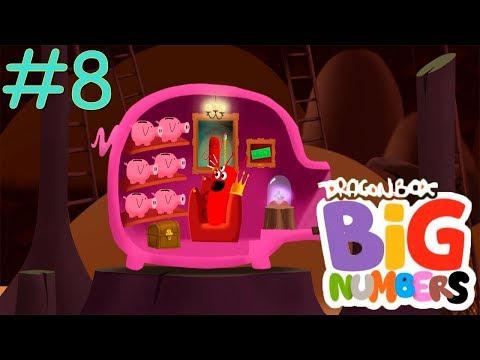 Видео: DragonBox BIG Numbers #8! Game review! Дом копилка!