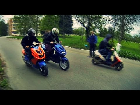 Видео: Обзор моей старой обновлённой Yamaha Aerox ещё одного рокса гонки и замеры скорости