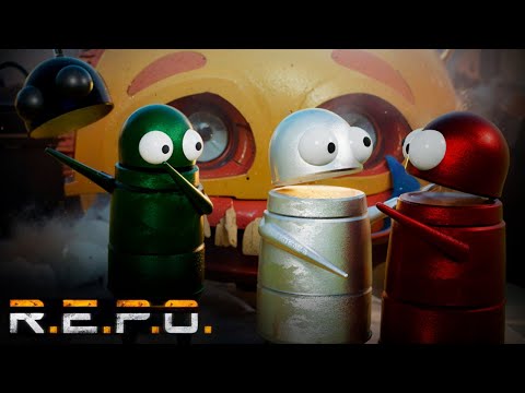 Видео: ДРУЗЬЯШКИ РОБОТЯЖКИ | R.E.P.O. (нарезки)