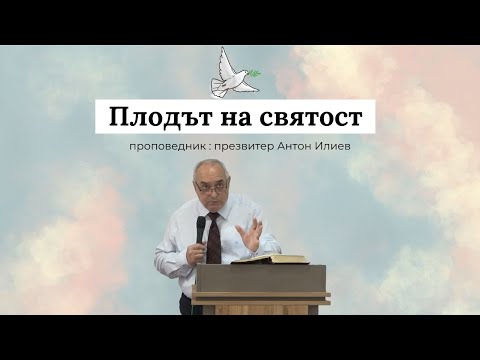 Видео: Плодът на святост | презвитер Антон Илиев