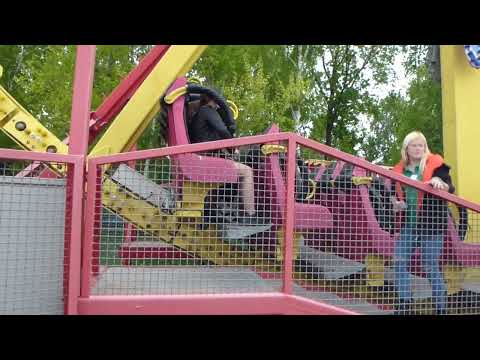 Видео: Аттракцион Марс Оренбург парк Тополя