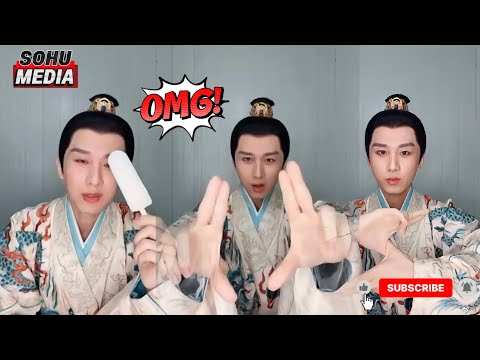 Видео: 😮 Чэн И снова проводит прямую трансляцию в костюме — фанаты называют его «счастливым»