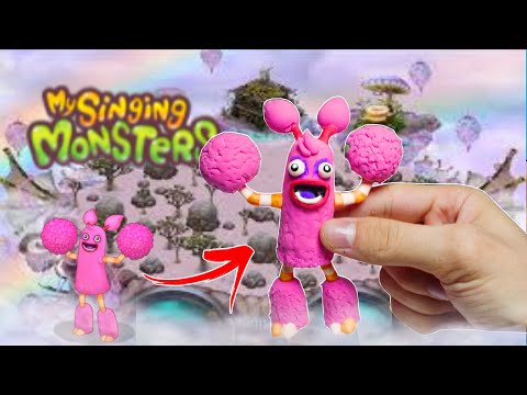 Видео: ЛЕПИМ ПОМПОМ ИЗ ПЛАСТИЛИНА | My Singing Monster