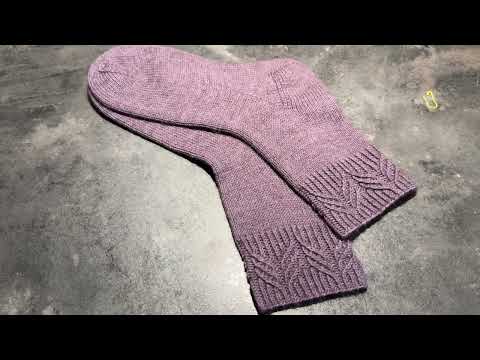 Видео: МАСТЕР-КЛАСС НА КРАСИВУЮ РЕЗИНКУ ДЛЯ НОСКОВ #мастеркласс