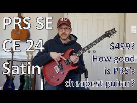 Видео: PRS SE CE 24 Satin — насколько хорошей может быть гитара за 499 долларов?