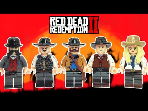 Видео: ЛЕГО МИНИФИГУРКИ RED DEAD REDEMPTION 2