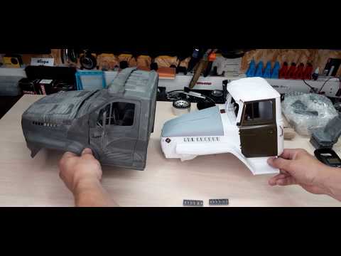 Видео: RC Ural. Диски 2.2 полная копия оринала, кабина Ural Next. Что выбрать Урал 4320 или Урал Next?