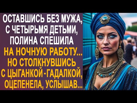 Видео: Оставшись без мужа, Полина спешила на ночную работу. Но встретившись с цыганкой-гадалкой в парке...
