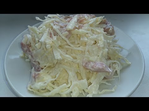 Видео: Салат з Капусти Простий Рецепт