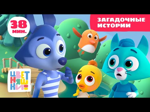 Видео: Цветняшки — Загадочные истории  — Сборник  — Развивающий мультфильм