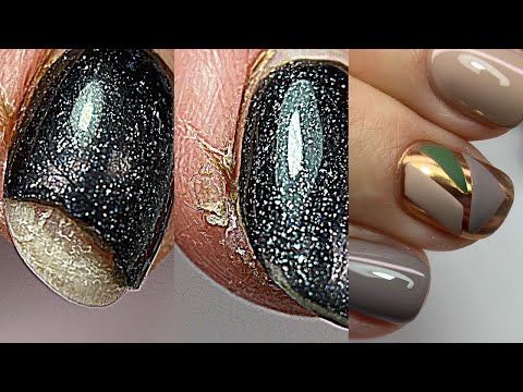 Видео: Что я сделала не так?😕 Сколы/ Отслойки💅 Супер дизайн ногтей с втиркой💅 Маникюр