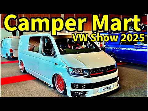 Видео: Camper Mart 2025 / Полный потрясающих тюнингованных VW!!! Автосалон T4 T5 T6