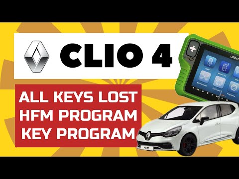 Видео: OBDSTAR Keymaster G3 vs Renault Clio 4 2015. AKL, PIN-код, привязка HFM, программирование ключей