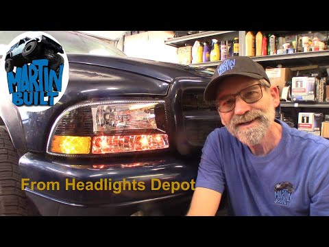 Видео: Как заменить и модернизировать блок фар Dodge Dakota и Durango