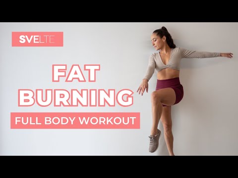 Видео: Жиросжигающая тренировка для всего тела | Без прыжков и упражнений на полу | Подходит для новичков