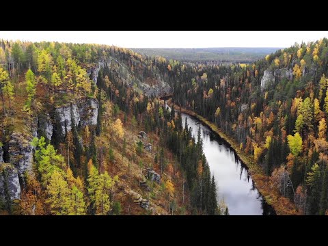 Видео: Сплав по реке Печора ч4. Остатки Приполярного Урала. Большой Соплеск. Хариус на спиннинг. Уха. Шторм