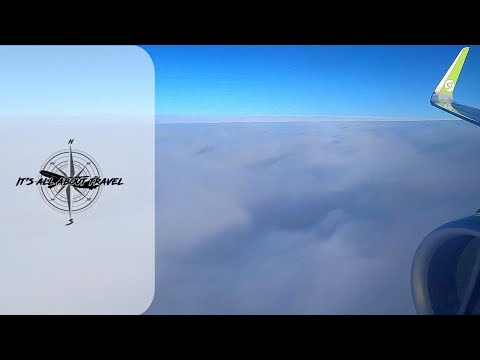 Видео: Посадка в Санкт-Петербурге (LED) | S7 Airlines (Airbus A320neo)