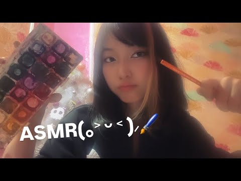 Видео: асмр рисую тебя/ аsmr I draw you🎨🎨🎨