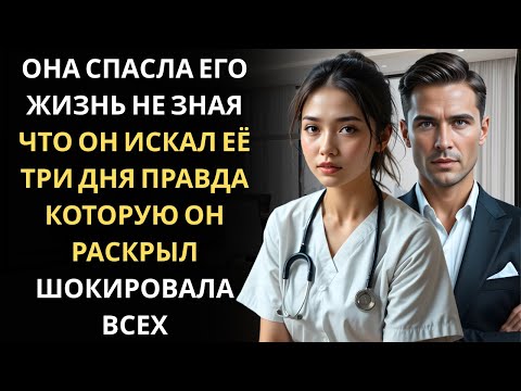 Видео: МИЛЛИОНЕР CEO раненый упал у её порога… она спасла его не зная что он пришёл за ней