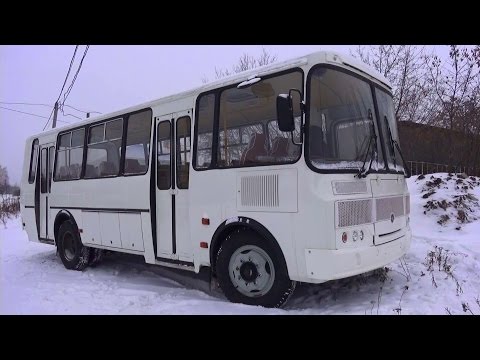 Видео: 2014 ПАЗ-423405. Обзор (интерьер, экстерьер, двигатель).