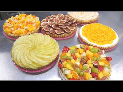 Видео: Фруктовые пироги, сладкие и красивые, как цветочный сад. Торт от японского кондитера!