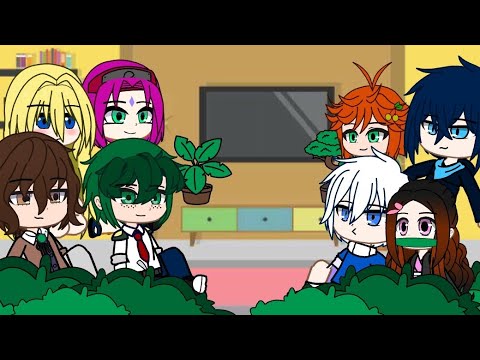 Видео: Реакция "разных" аниме на Дазая Осаму 🖤🤎