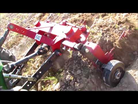 Видео: Синтай 220 + картофелекопалка DK-2F