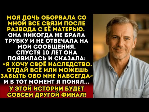 Видео: Моя дочь исчезла после развода, но спустя десять лет вернулась с требованием, которое всё изменило…