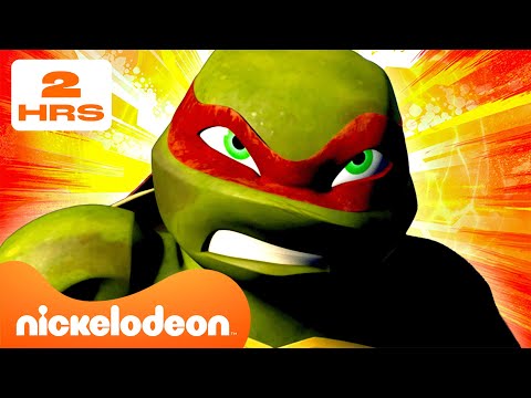 Видео: Черепашки-ниндзя | 2 часа ярости Рафаэля! 🔥 | Nickelodeon Cyrillic