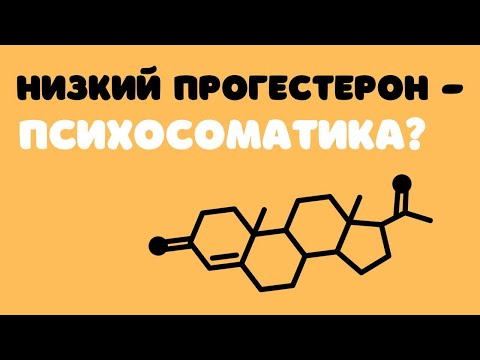 Видео: Низкий прогестерон - это психосоматика?@DrOlenaB